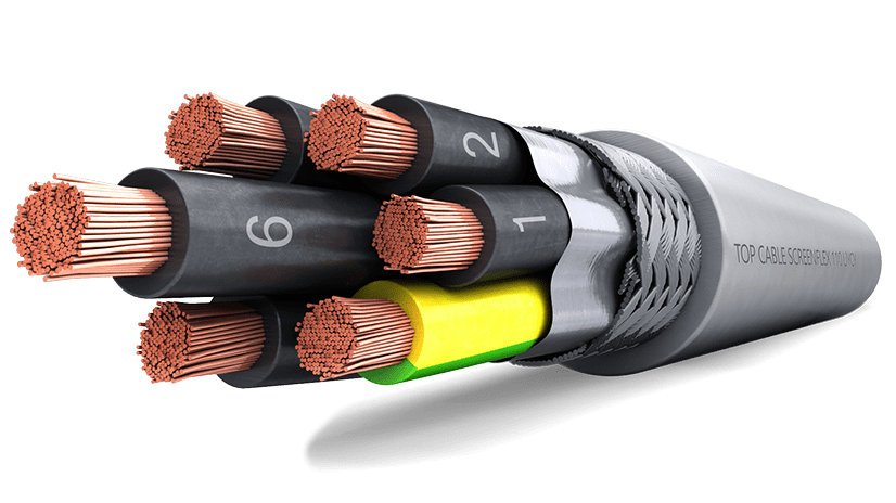 Screenflex Cables - SCREENFLEX 110 LiYCY VC4V-K & 200 VC4V-K