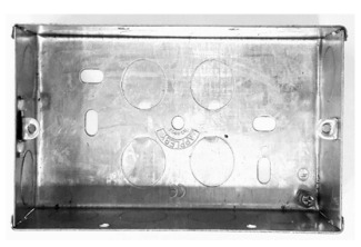 Flush Steel Boxes - Type 2 Gang