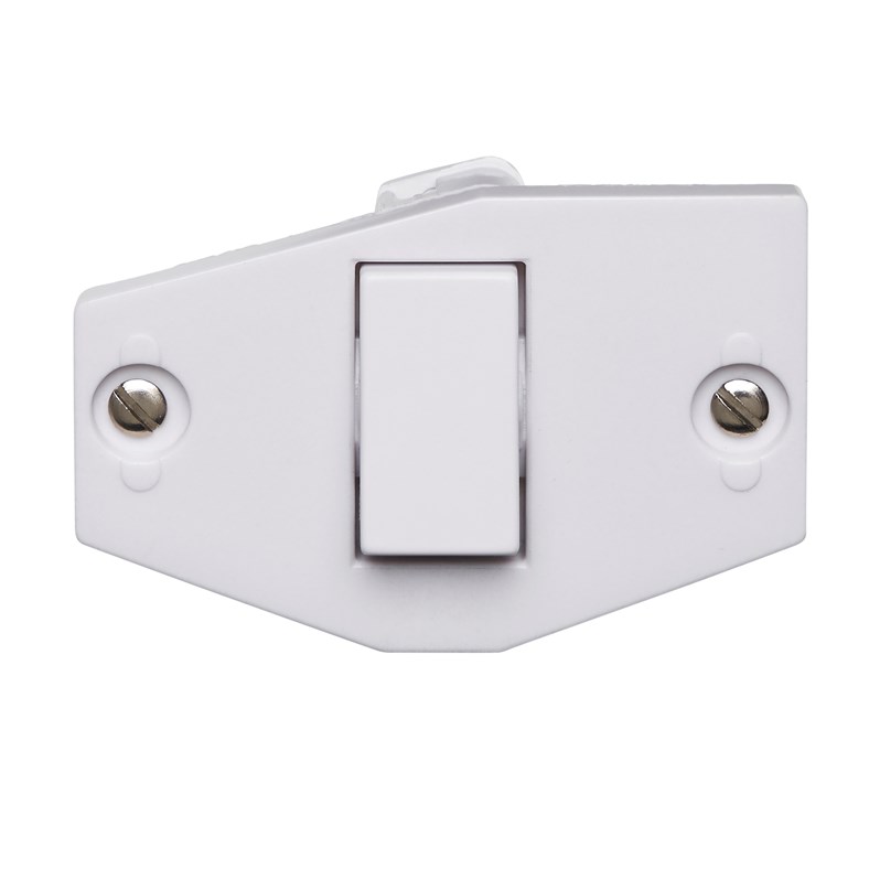 10A 1 Gang 2 Way Single Pole Retractive Switch Interior