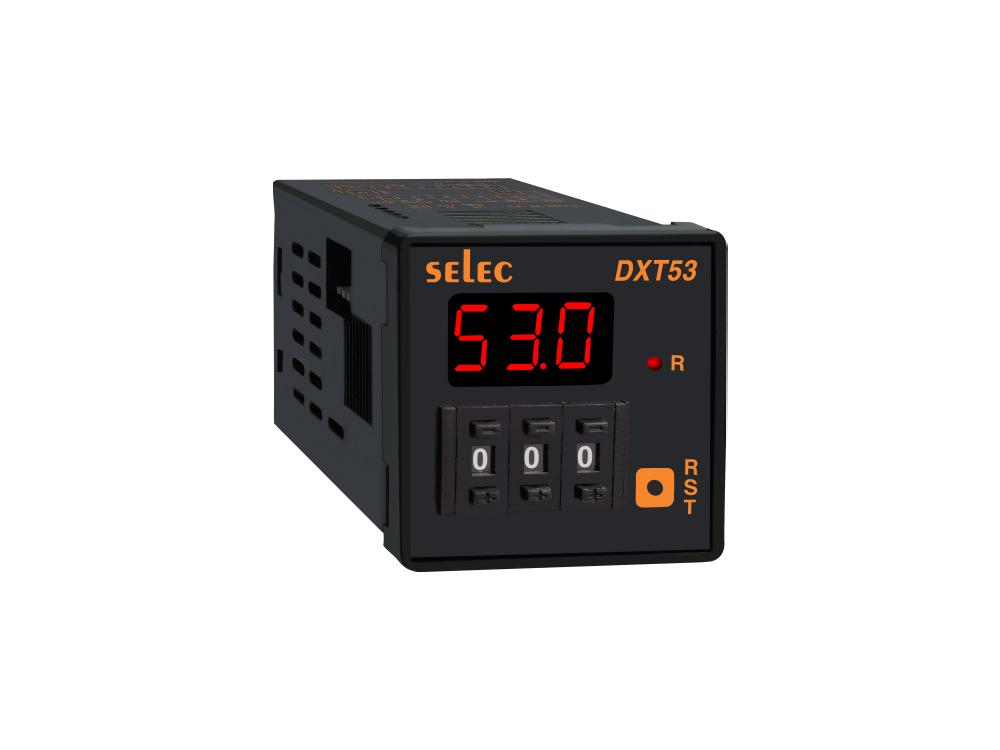 ON DELAY / INTERVAL, 7 TIME RANGES, 48x48 mm