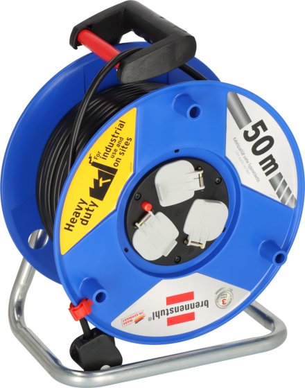 Garant 3-way socket outlet Cable Reel