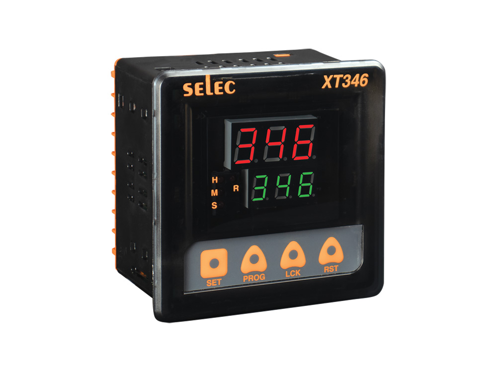 DUAL DISPLAY, 9 TIME RANGES, 96X96MM